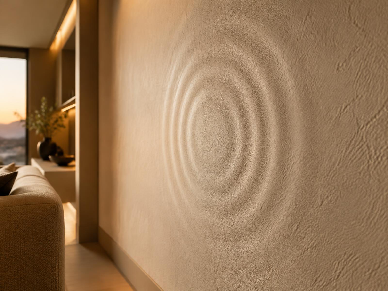 música en terraza con piscina y altavoces exteriores discretos – Interiores: Sonido 100% invisible