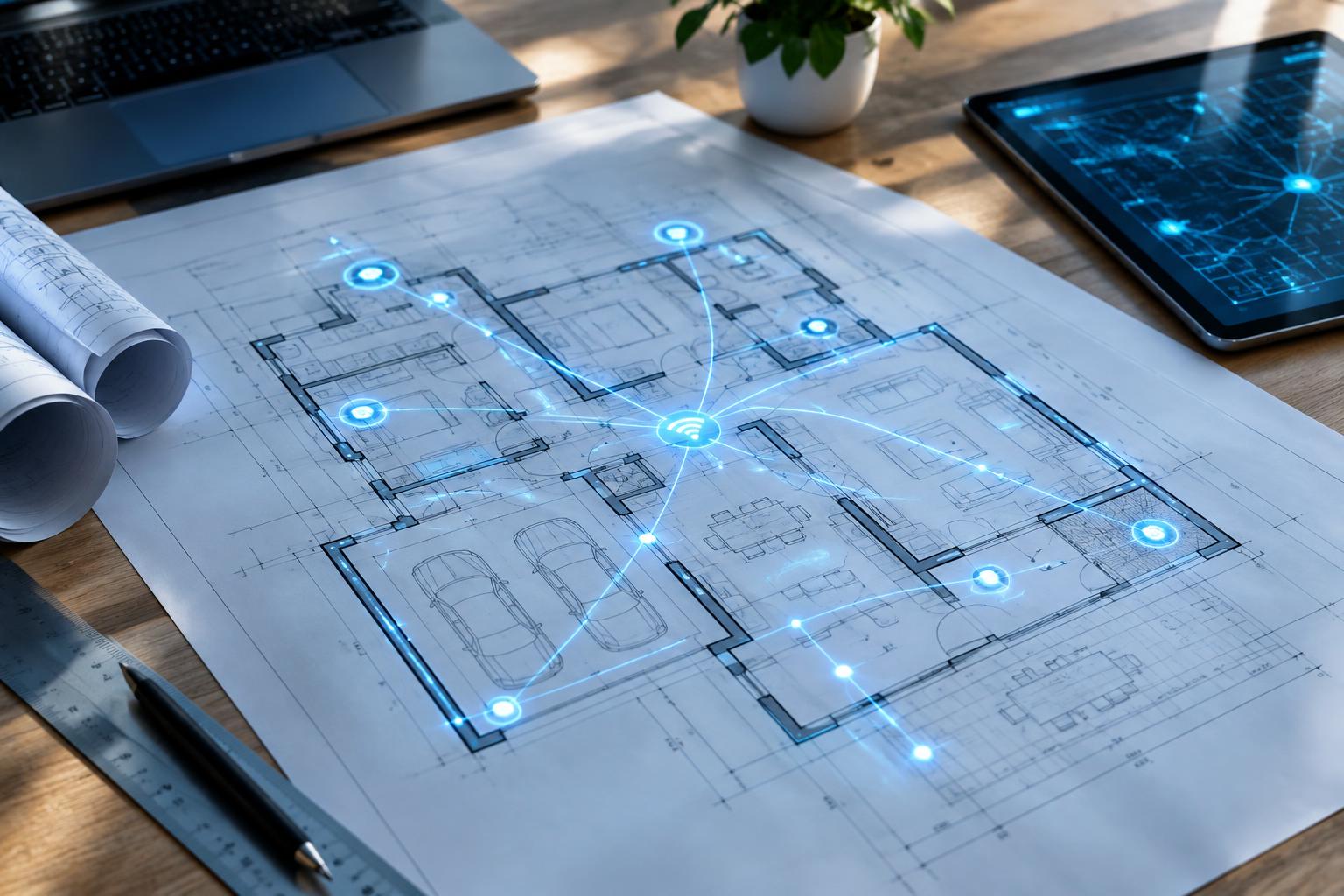 cableado estructurado residencial organizado y etiquetado – Pensado desde el inicio